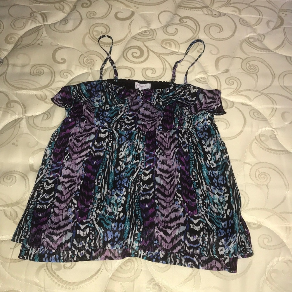 Strappy summer top! 🌞💥